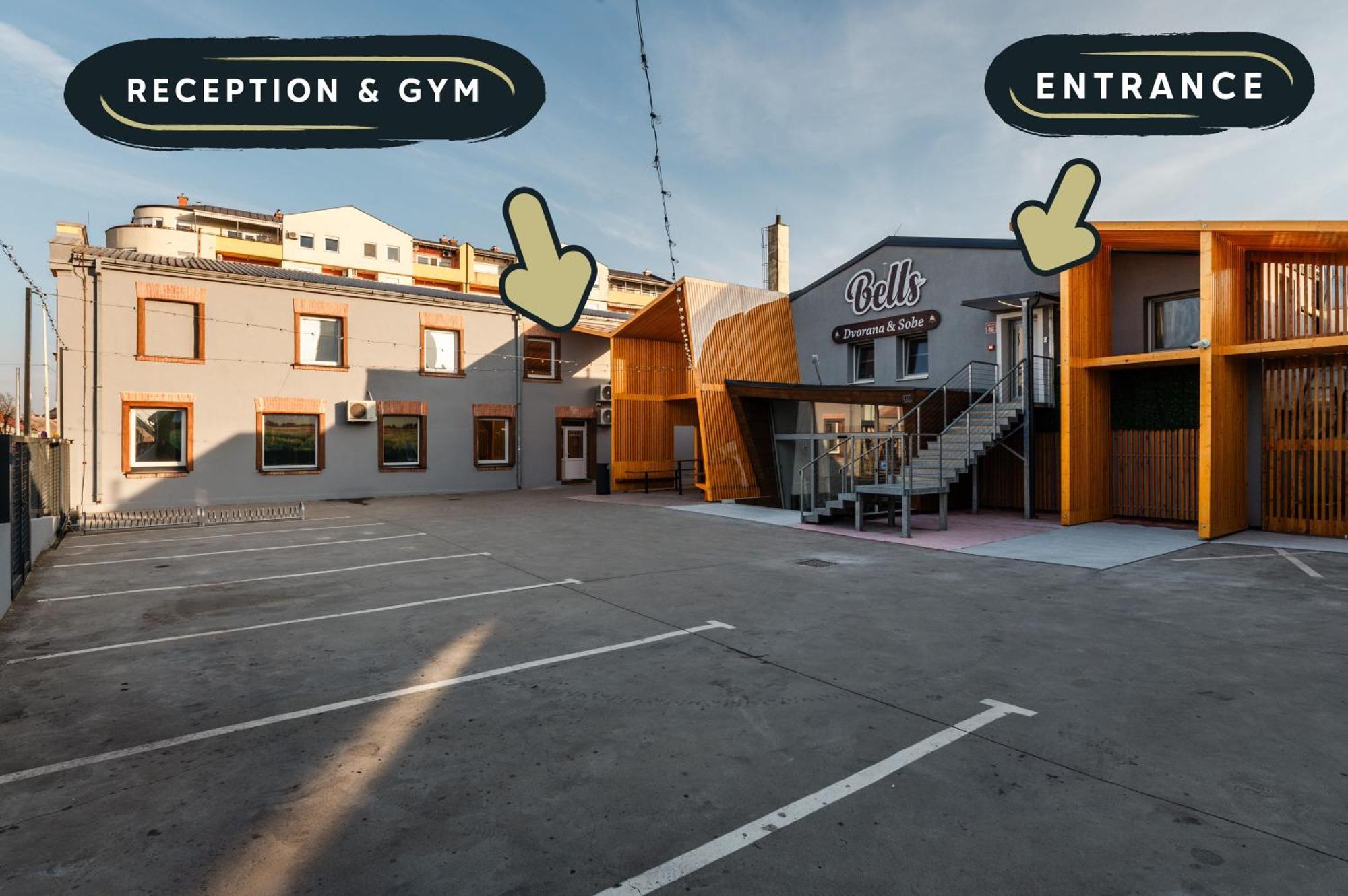 Bells Osijek Hotel Ngoại thất bức ảnh